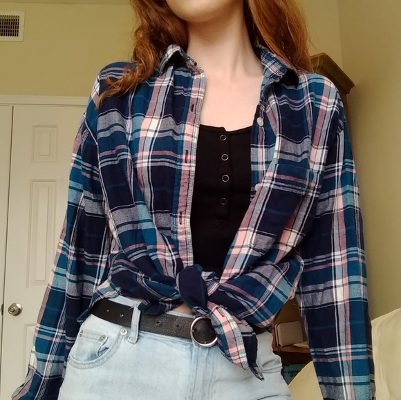 OLD NAVY SOFT FLANNEL - Picture 1 of 4